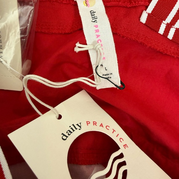 Anthropologie Daily Practice Passing Shot Red Sleeveless Mini Dress - Picture 6 of 9